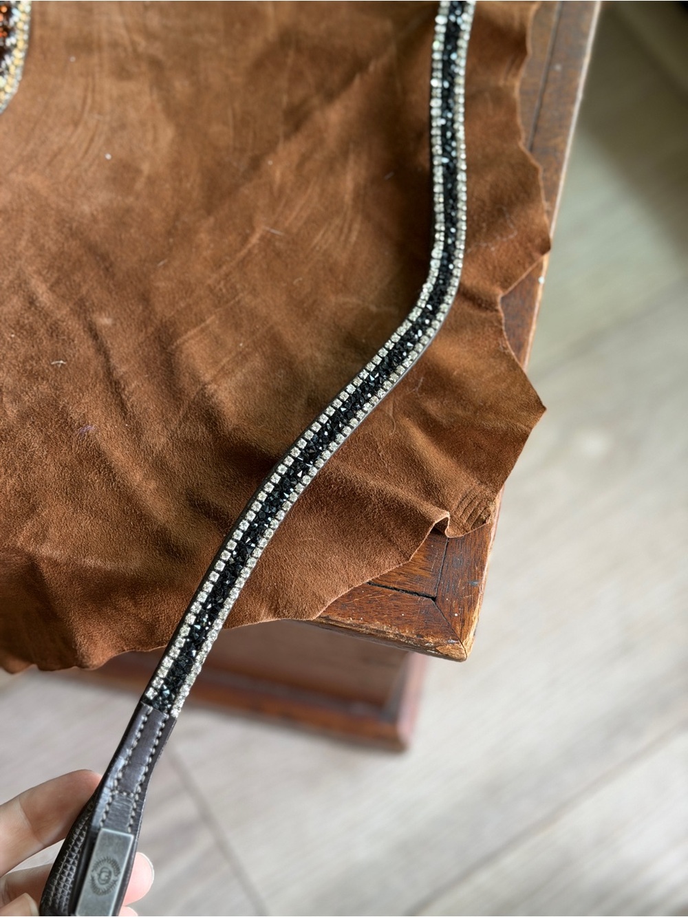 PS of Sweden raven crystal browband size cob (2)